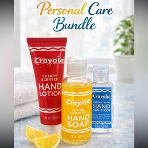 Crayola Cherry, Lemon, and Fresh Hand Care Trio